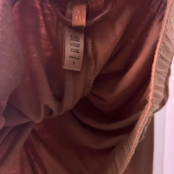 Skims Super Soft Pajama Pants Caramel Brown - Picture 5 of 5